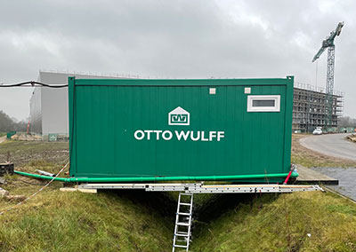 SH Werbung - Otto Wulff Container-Beschriftung