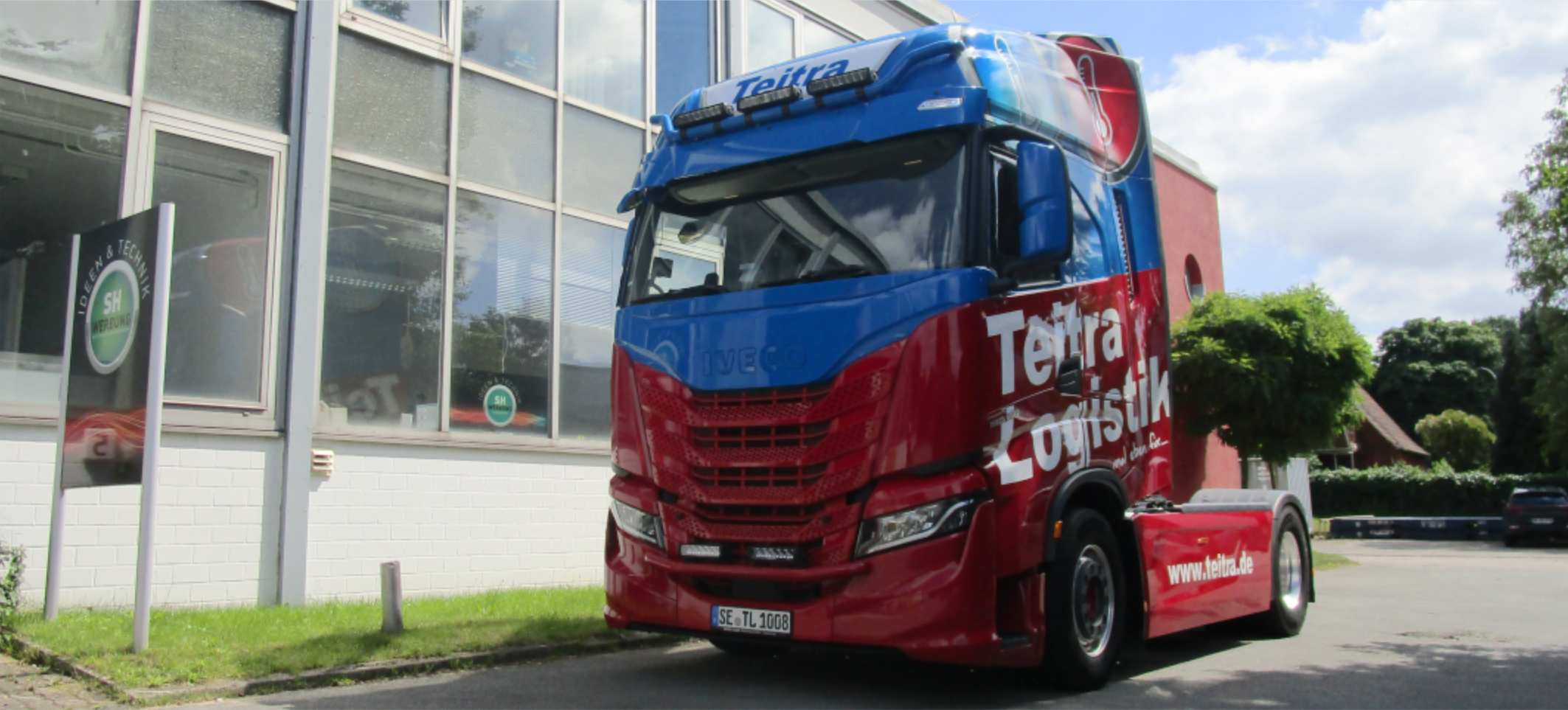 Teitra Logistik - Folierung LKW