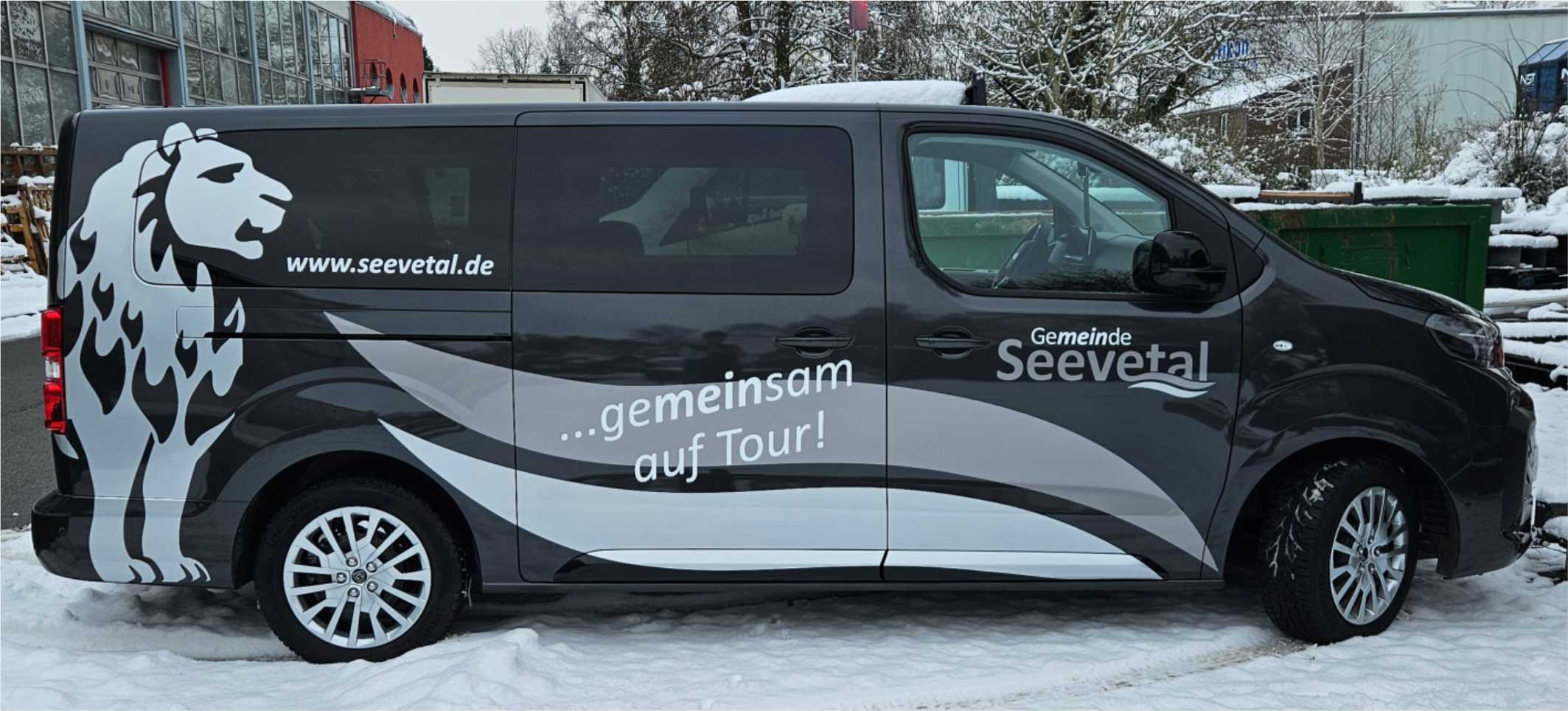 SH - Fahrzeugfolierung Gemeinde Seevetal - JugendMobil